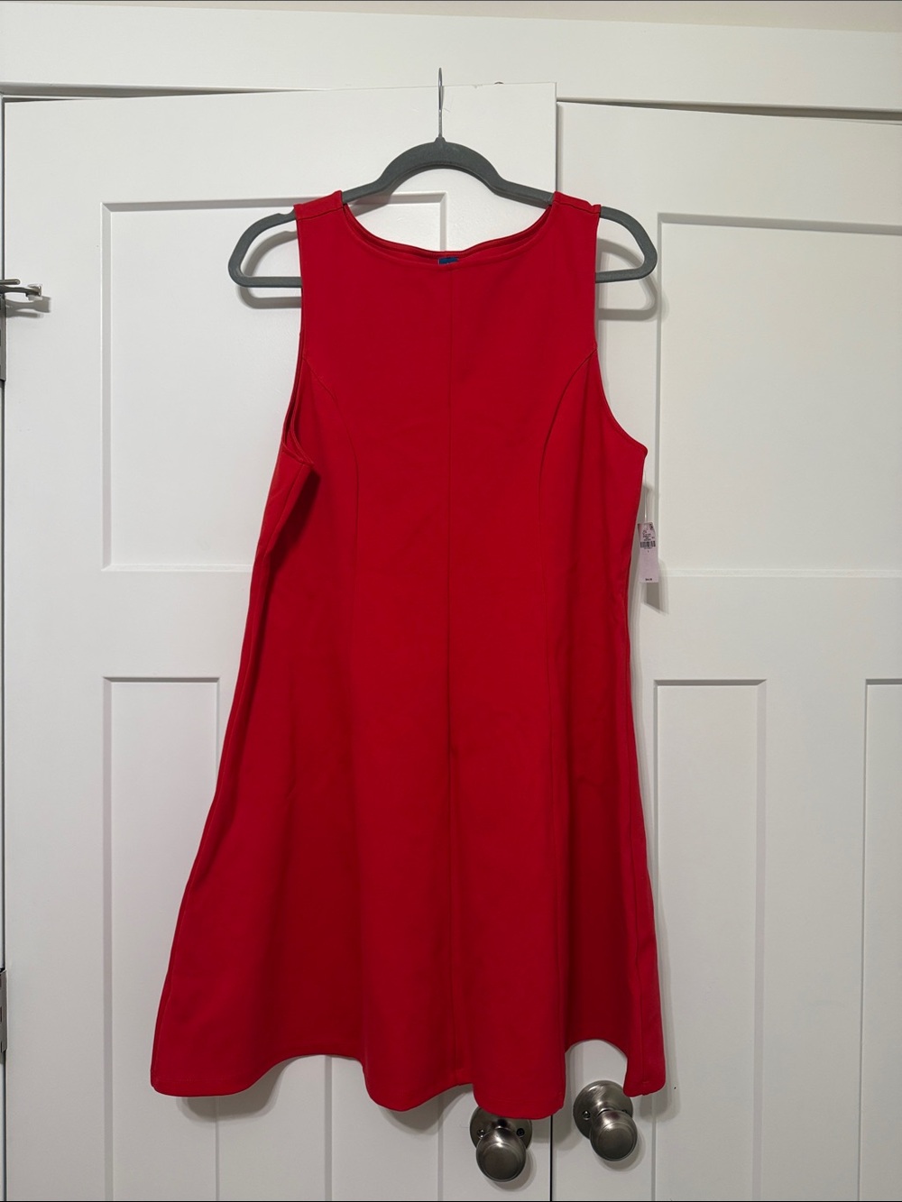 Old Navy Red Sleeveless A-Line Mini Dress